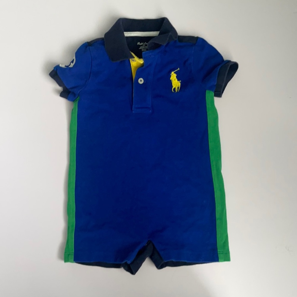 Ralph Lauren Onesie Shorts 12 month